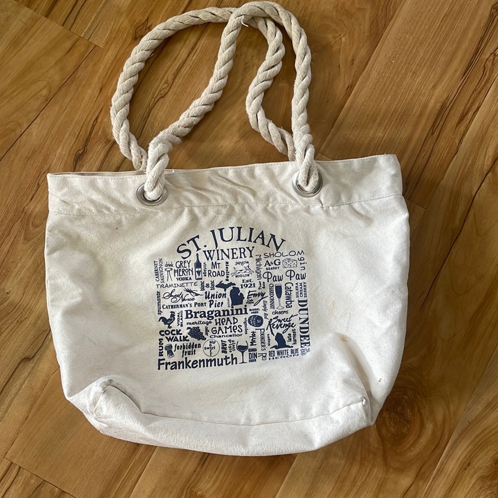 St Julian Winery Tote Bag